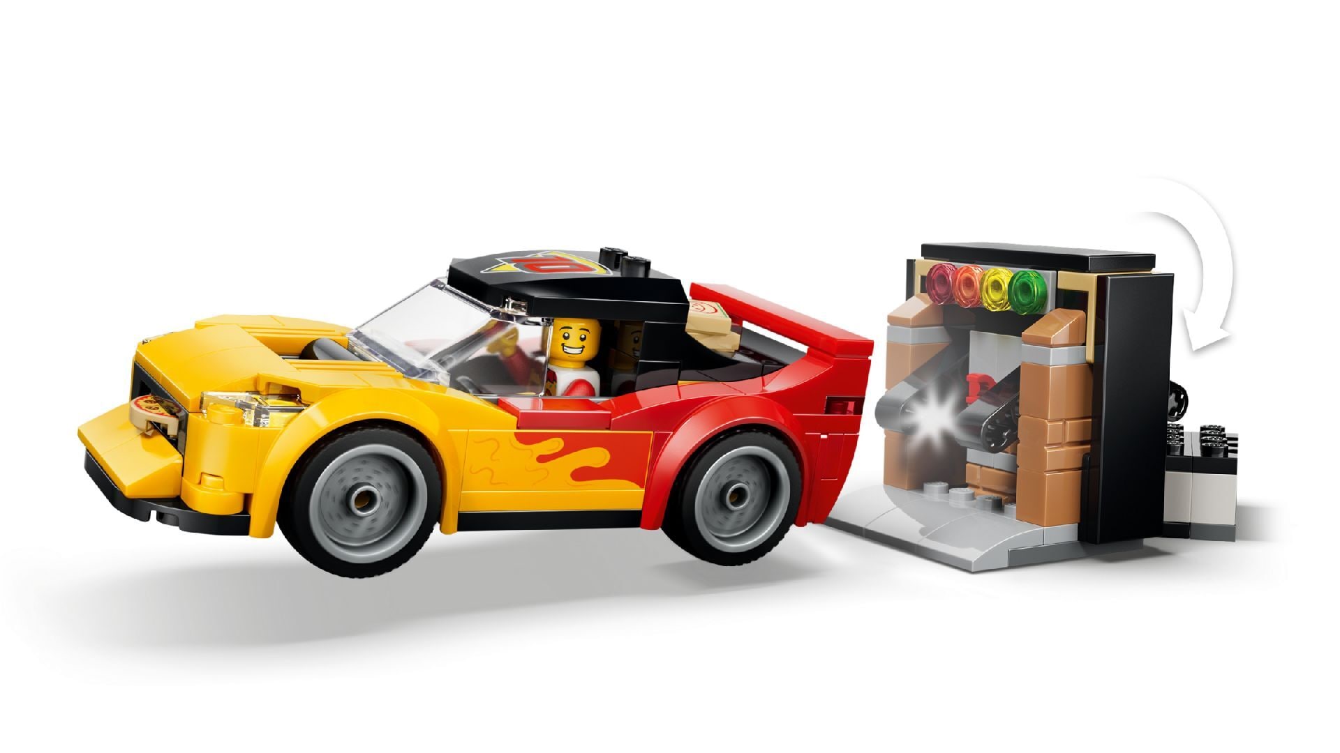 LEGO® Pizza Delivery Experience with Vehicles