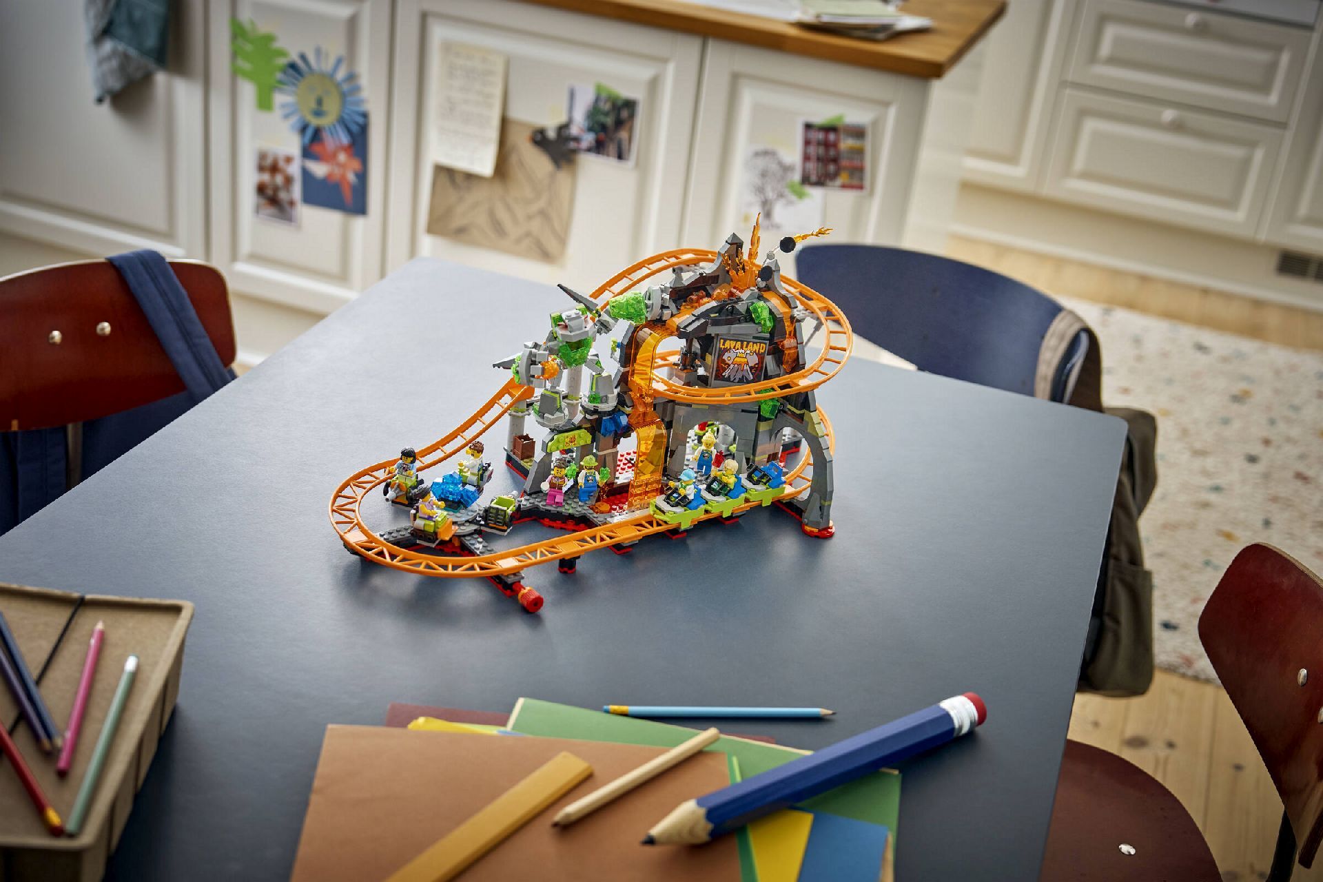 LEGO® Lava Land Roller Coaster Park