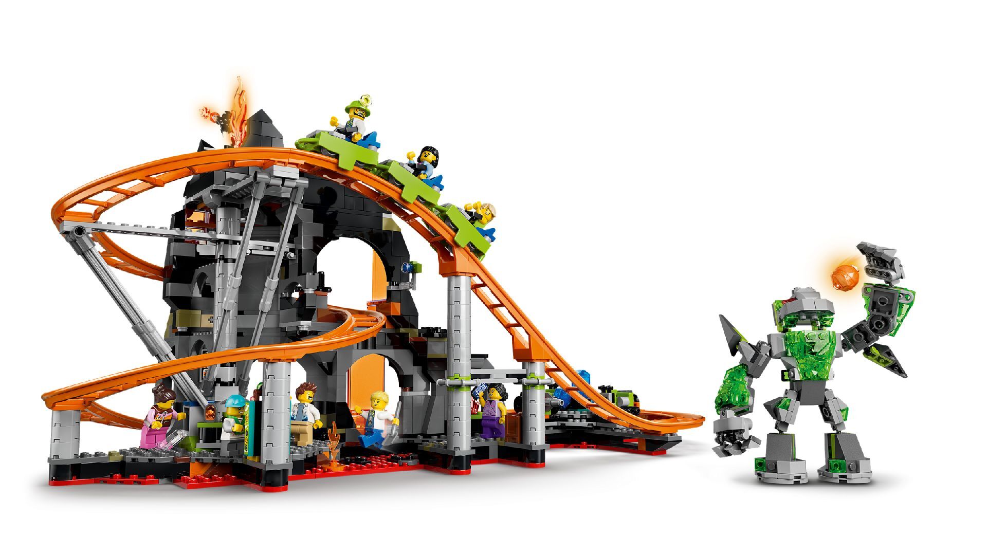 LEGO® Lava Land Roller Coaster Park