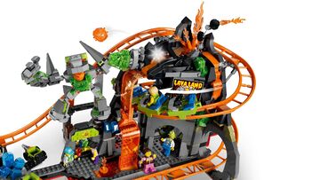 LEGO® Lava Land Roller Coaster Park
