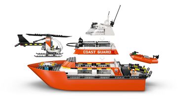 LEGO® Coast Guard Rescue Boat & Helicopter