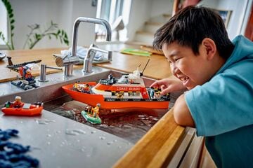 LEGO® Coast Guard Rescue Boat & Helicopter