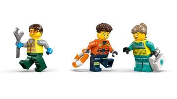 LEGO® Airplane, Service Truck & Hovercraft Remix