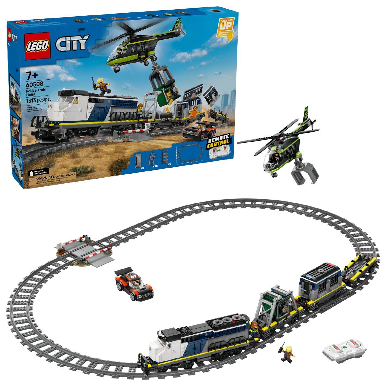 LEGO® Police Train Heist