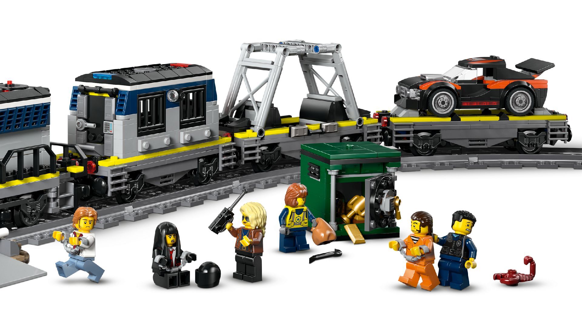 LEGO® Police Train Heist