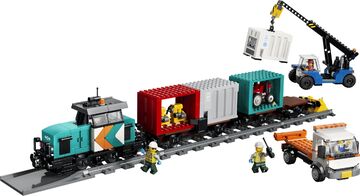 LEGO® Harbor Freight Train with Crane & Truck