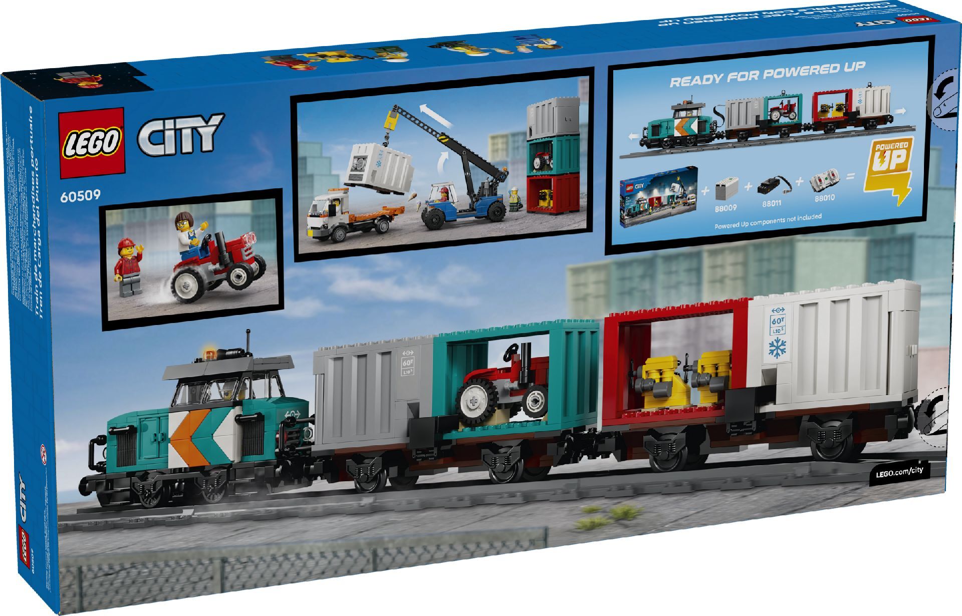 LEGO® Harbor Freight Train with Crane & Truck