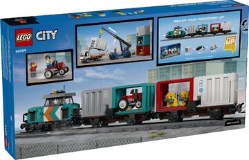 LEGO® Harbor Freight Train with Crane & Truck