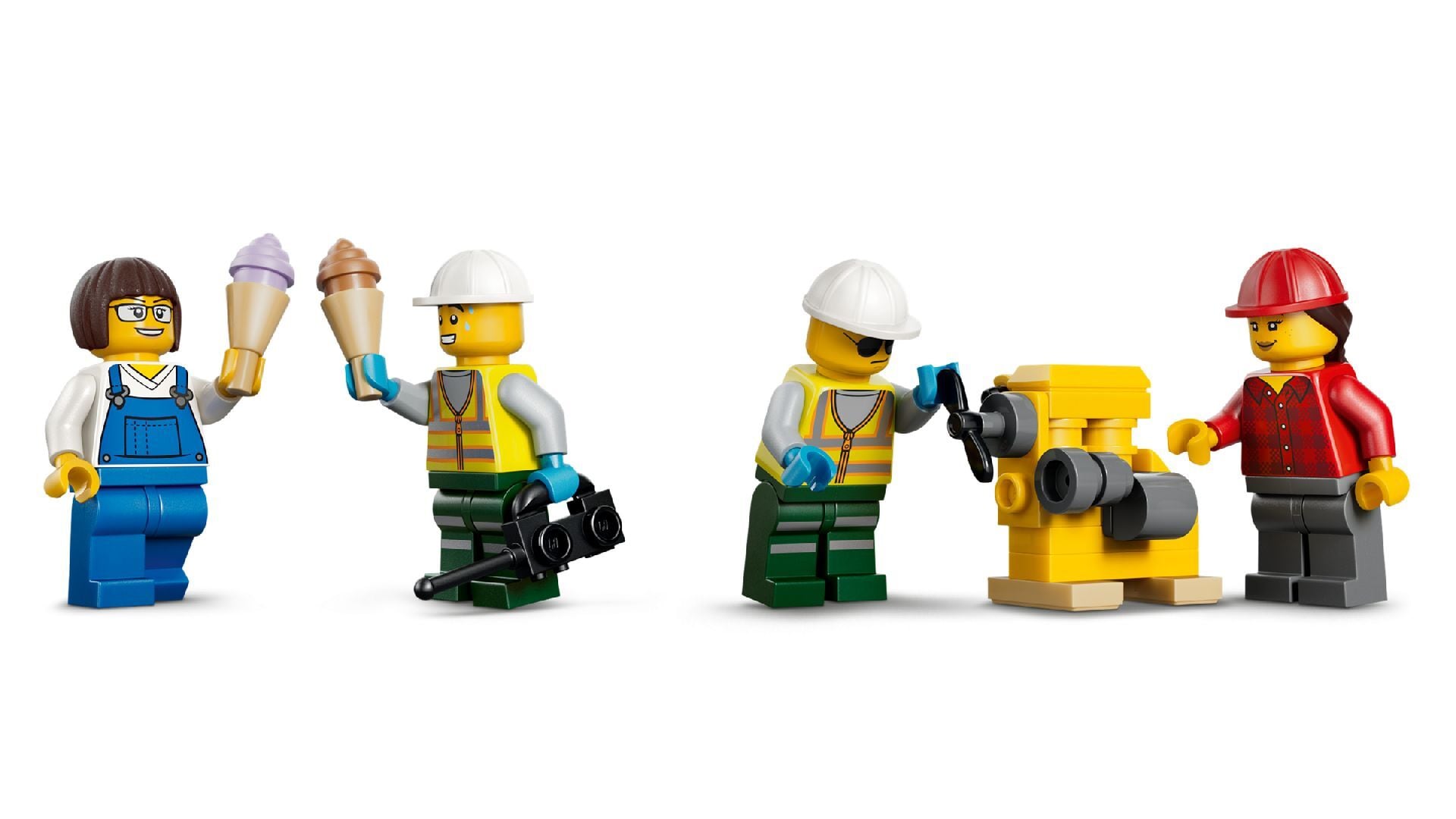LEGO® Harbor Freight Train with Crane & Truck