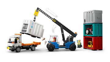 LEGO® Harbor Freight Train with Crane & Truck