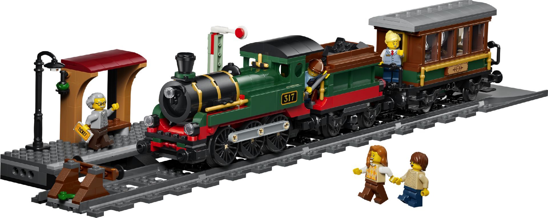 LEGO® Vintage Steam Train