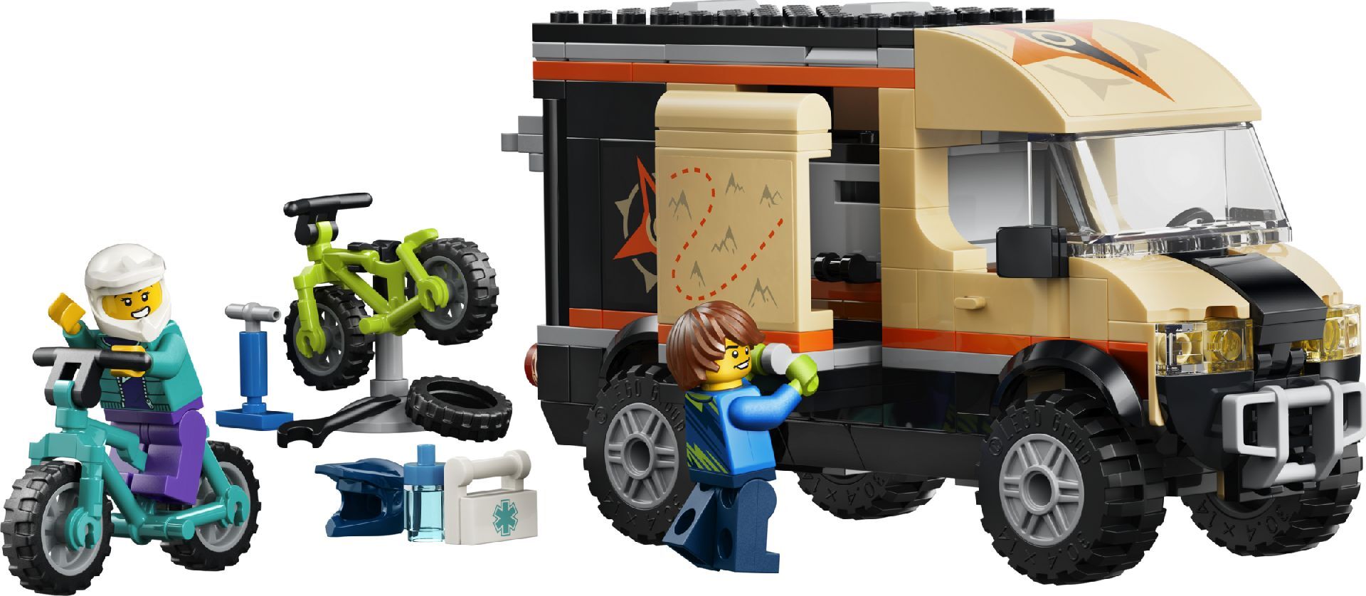 LEGO® Mountain Bike Adventure Van