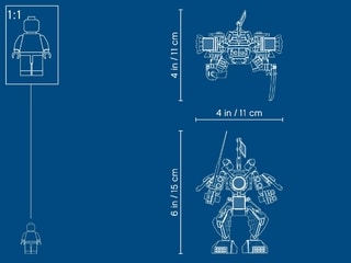 LEGO® The Samurai Mech