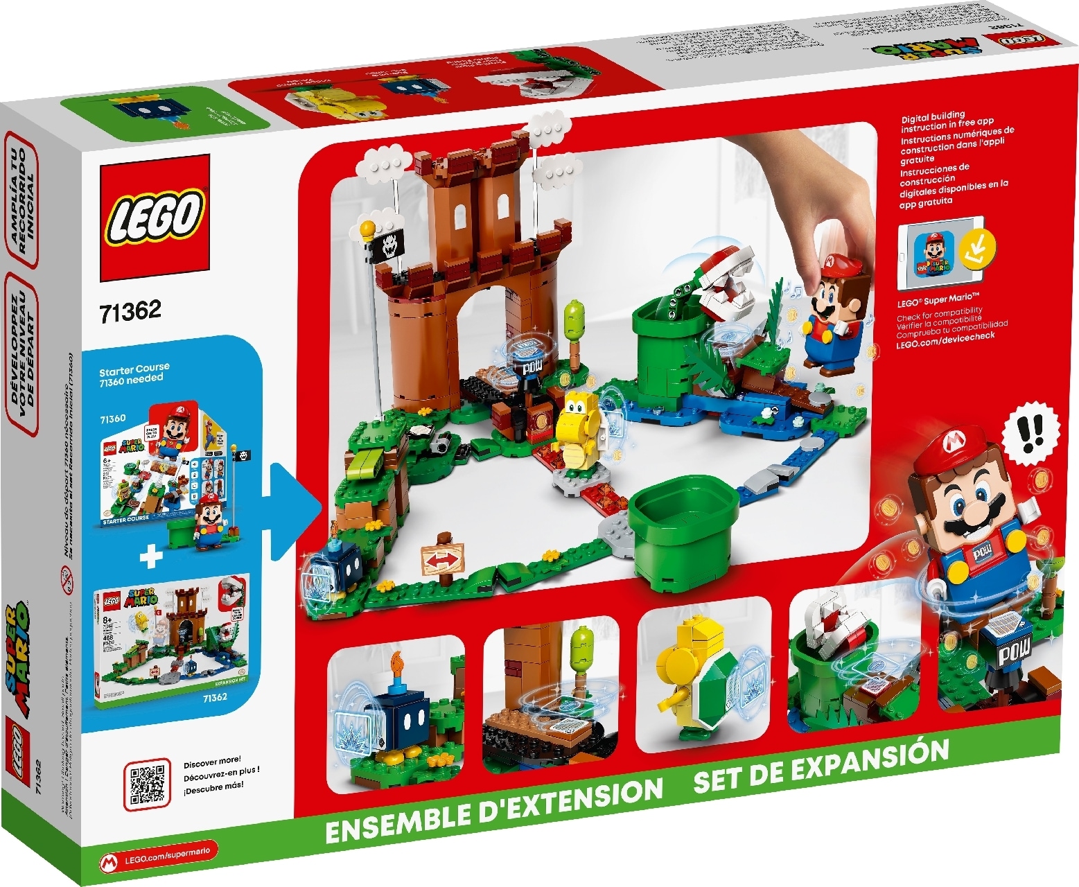 LEGO® Super Mario™ Guarded Fortress Expansion Set