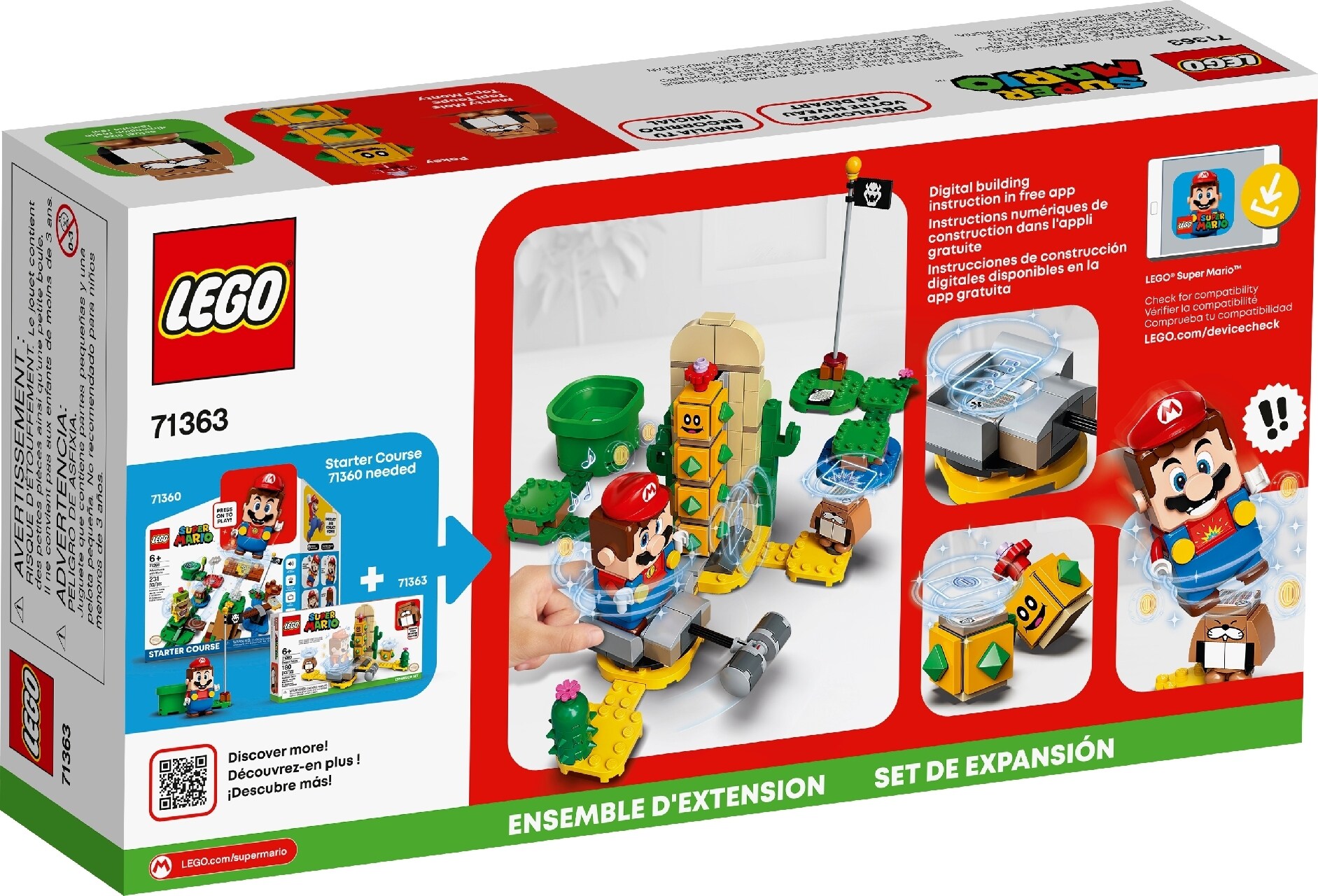 LEGO® Super Mario™ Desert Pokey Expansion Set