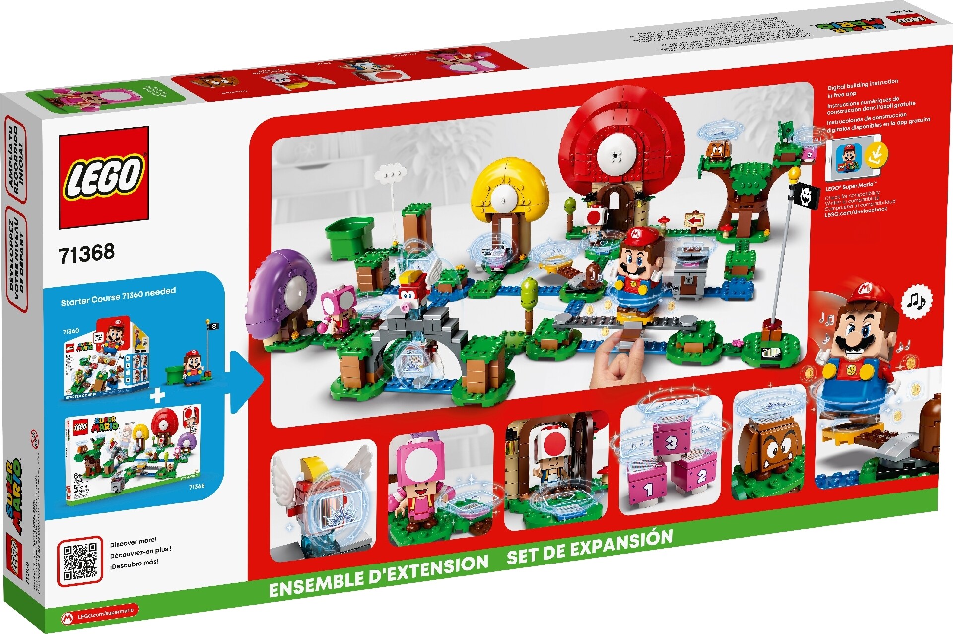 LEGO® Super Mario™ Toad's Treasure Hunt Expansion Set