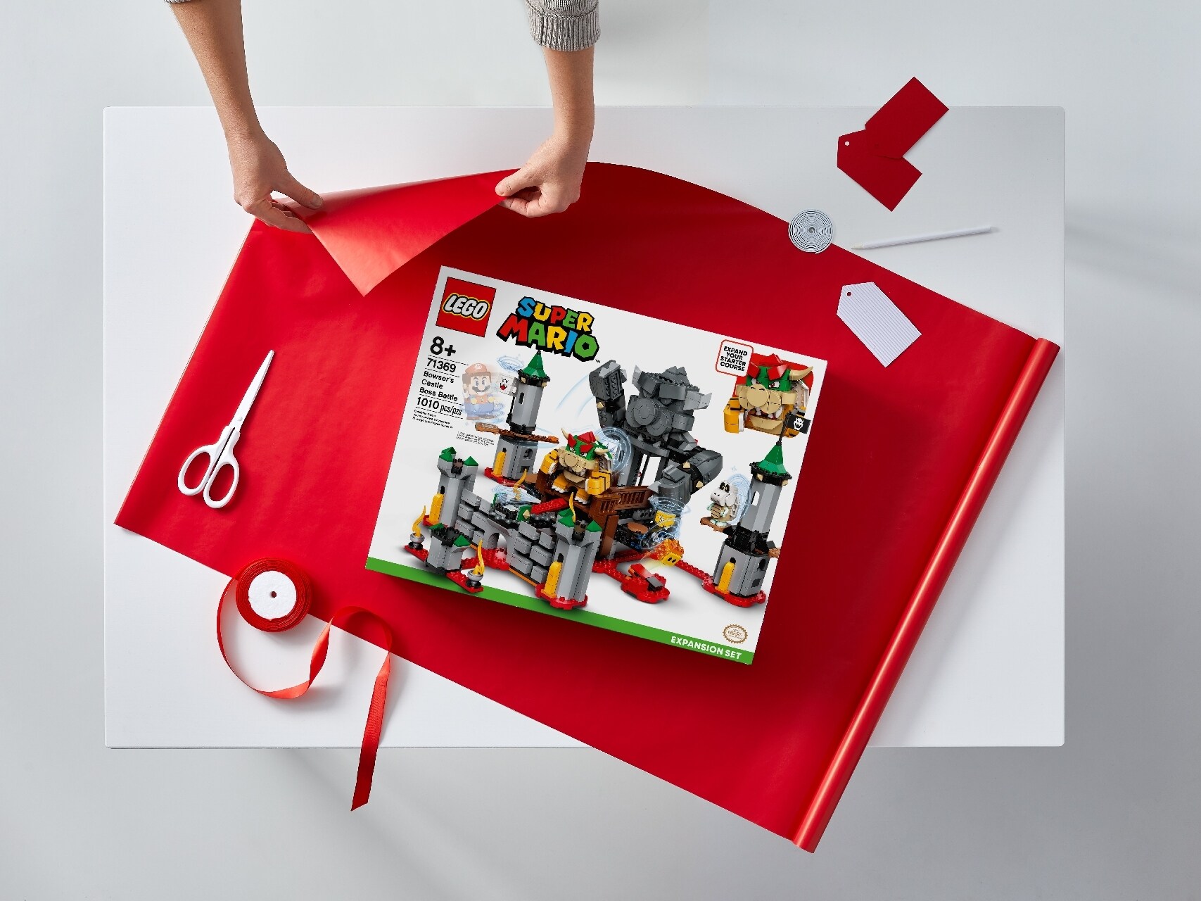 LEGO® Super Mario™ Bowser's Castle Boss Battle Expansion Set