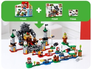 LEGO® Super Mario™ Bowser's Castle Boss Battle Expansion Set