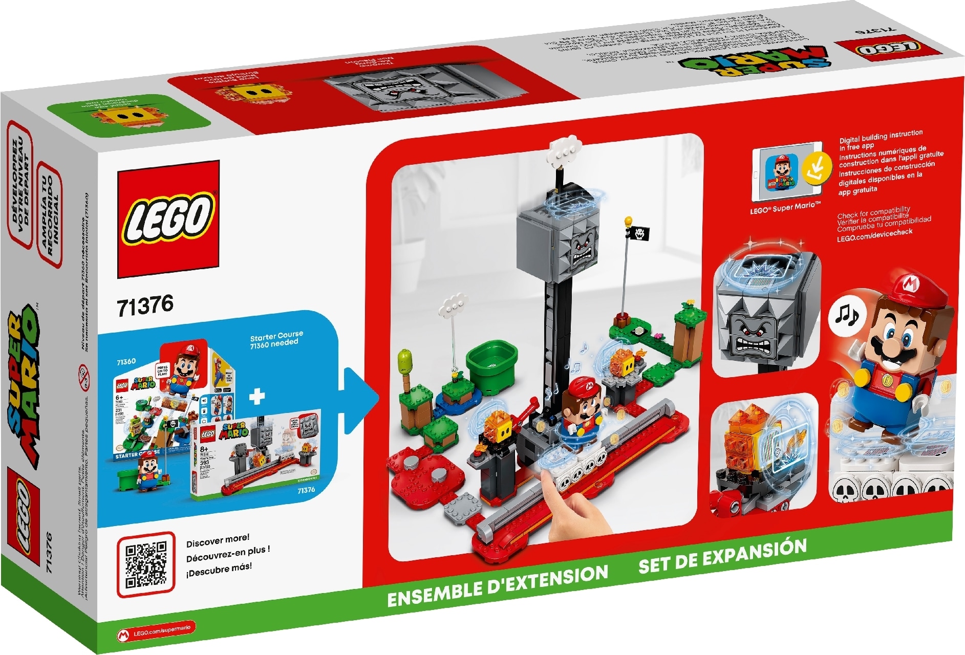 LEGO® Super Mario™ Thwomp Drop Expansion Set
