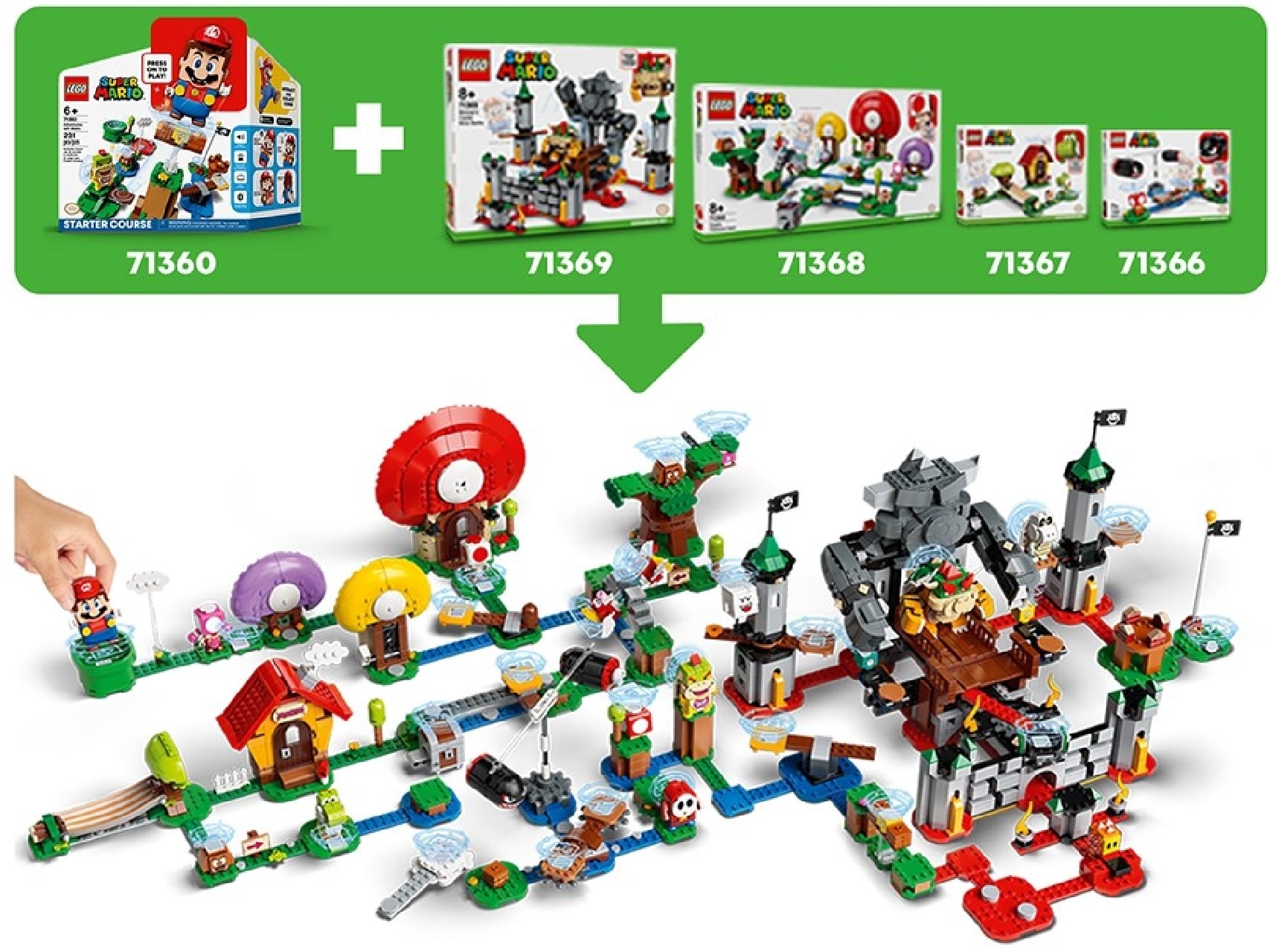 LEGO® Super Mario™ King Boo and the Haunted Yard Expansion Set