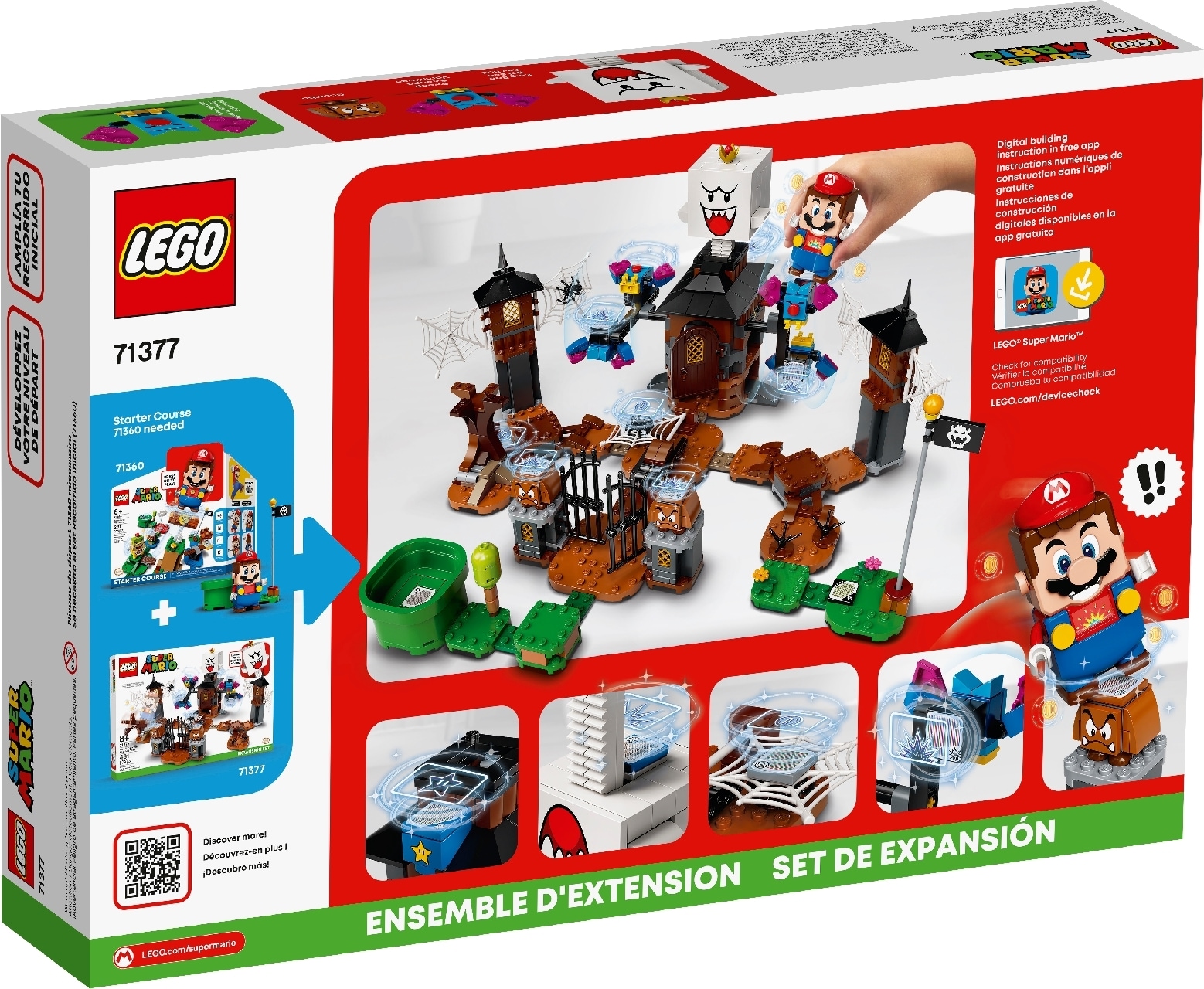 LEGO® Super Mario™ King Boo and the Haunted Yard Expansion Set