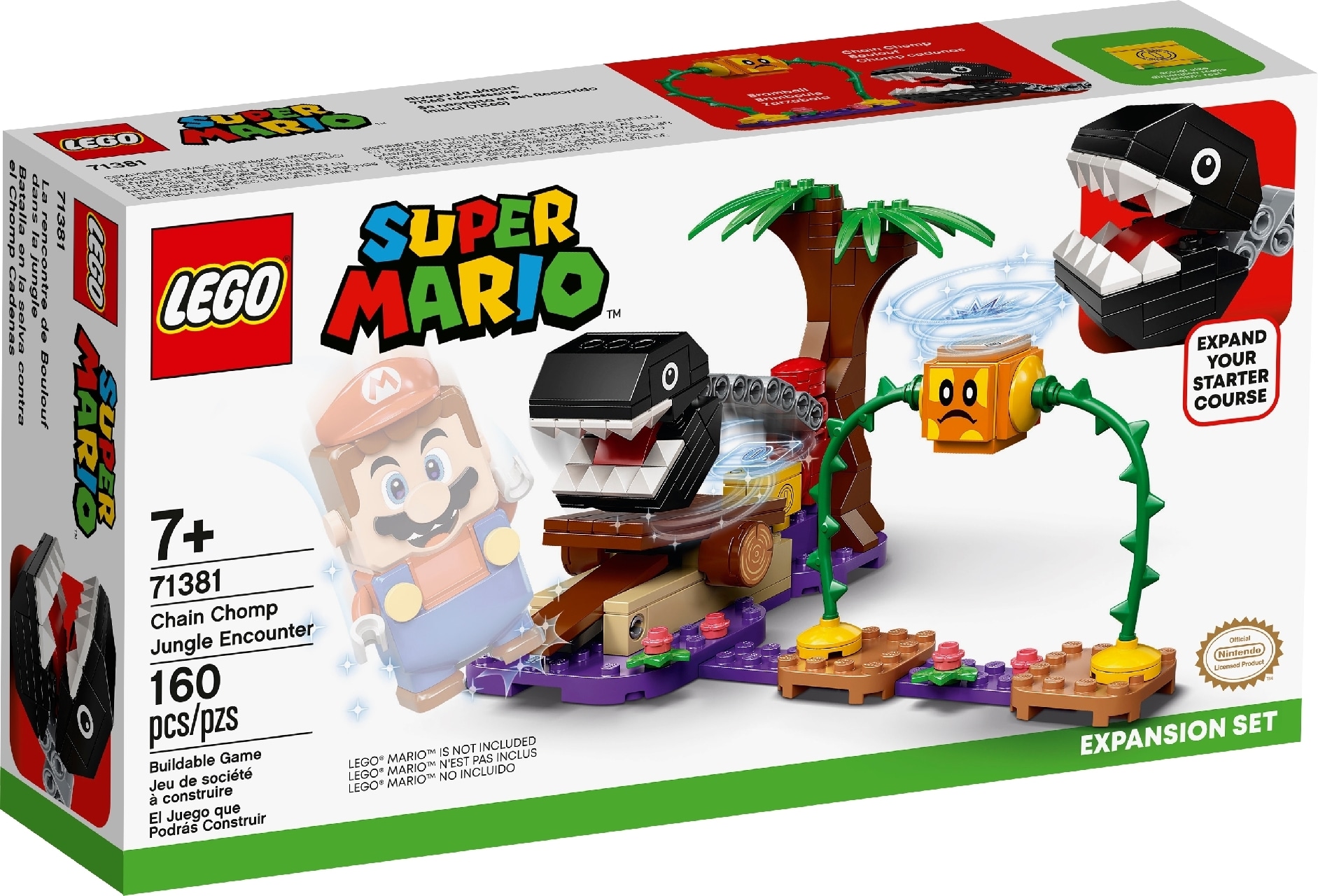 LEGO® Super Mario™ Chain Chomp Jungle Encounter Expansion Set