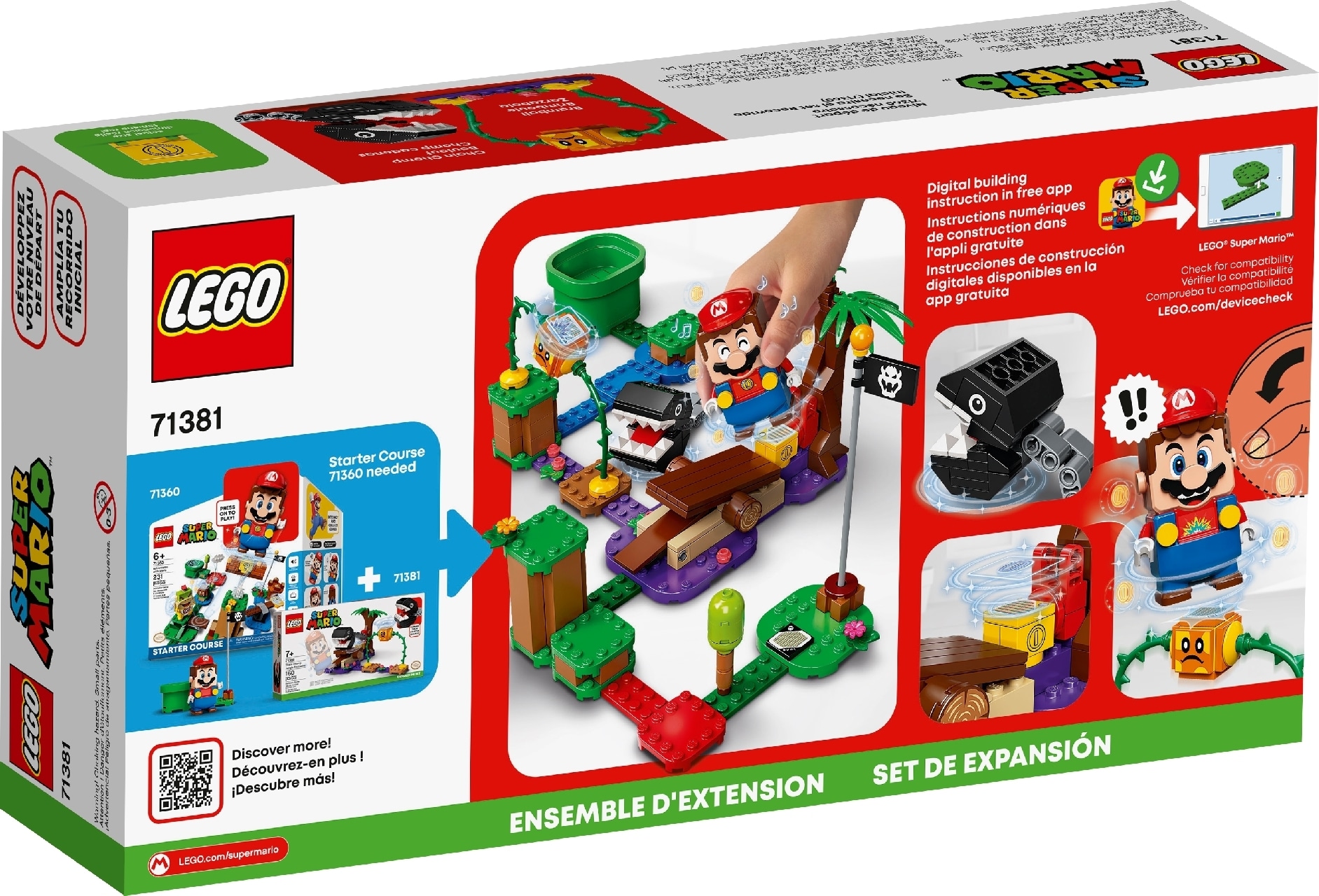 LEGO® Super Mario™ Chain Chomp Jungle Encounter Expansion Set