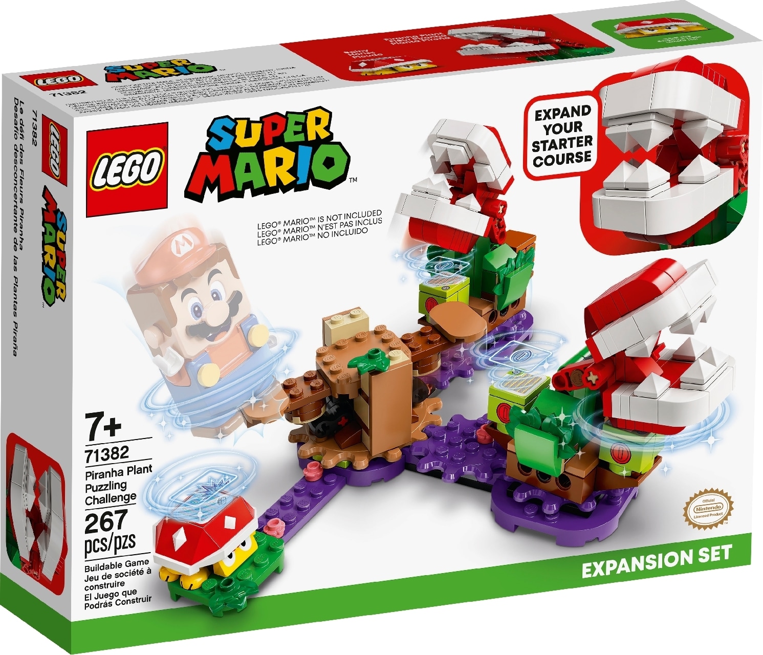 LEGO® Super Mario™ Piranha Plant Puzzling Challenge Expansion Set