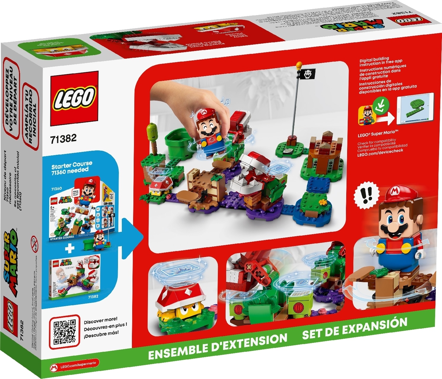 LEGO® Super Mario™ Piranha Plant Puzzling Challenge Expansion Set