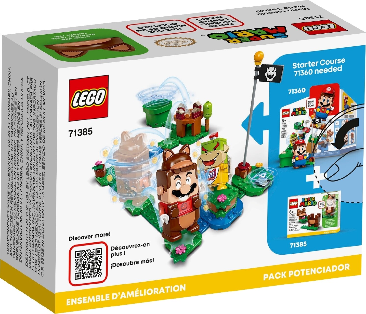 LEGO® Super Mario™ Tanooki Mario Power-Up Pack