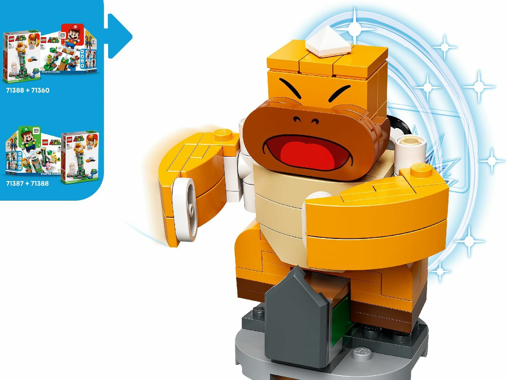 LEGO® Boss Sumo Bro Topple Tower Expansion Set