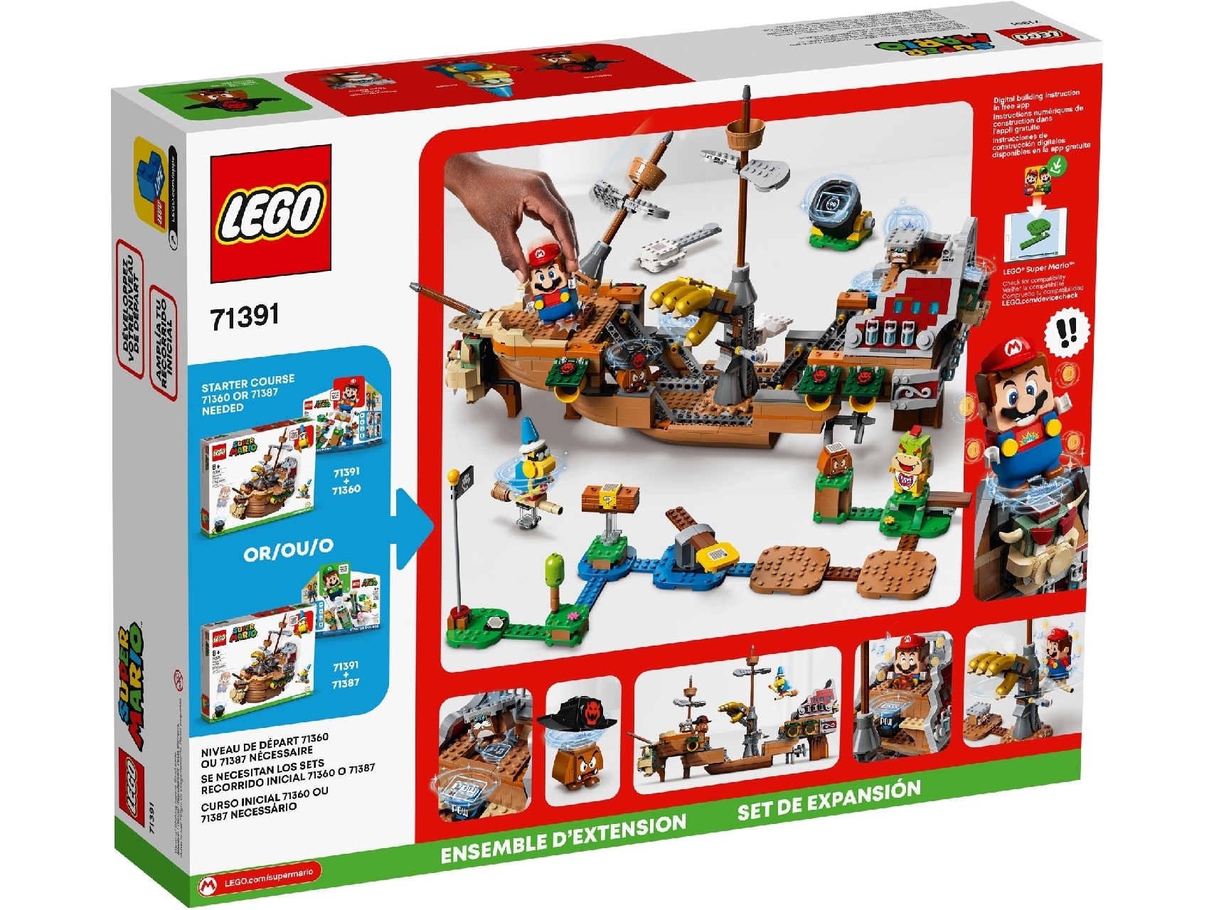 LEGO® Bowser’s Airship Expansion Set