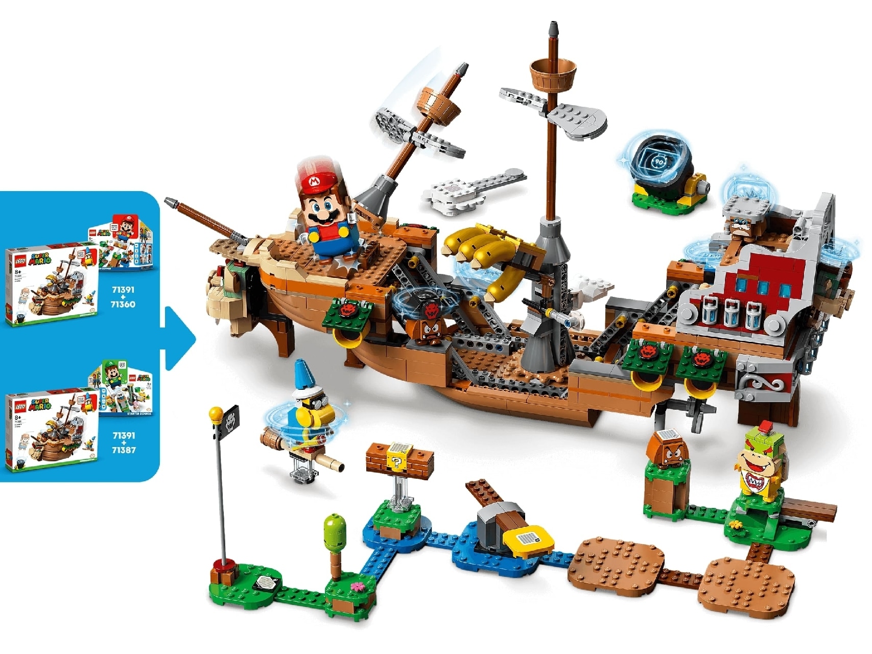 LEGO® Bowser’s Airship Expansion Set