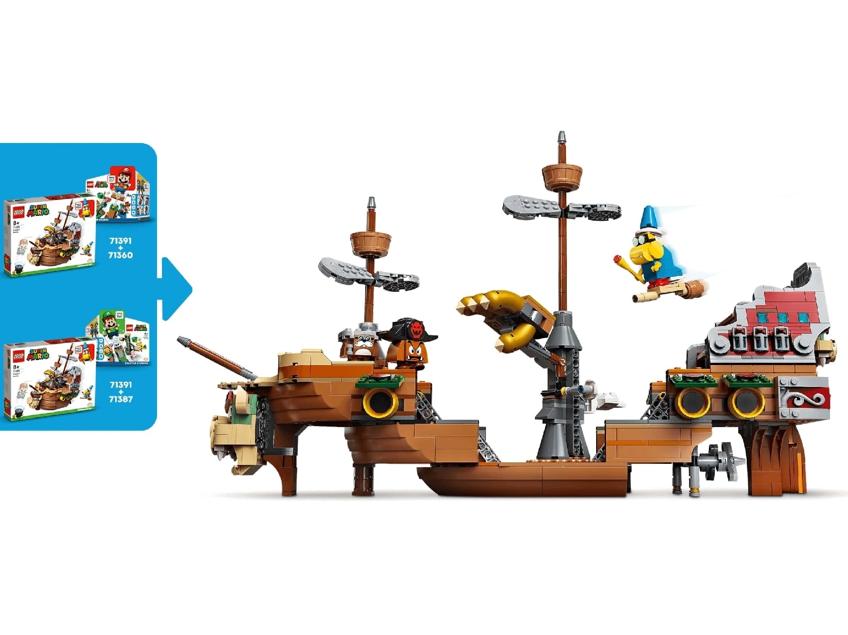 LEGO® Bowser’s Airship Expansion Set