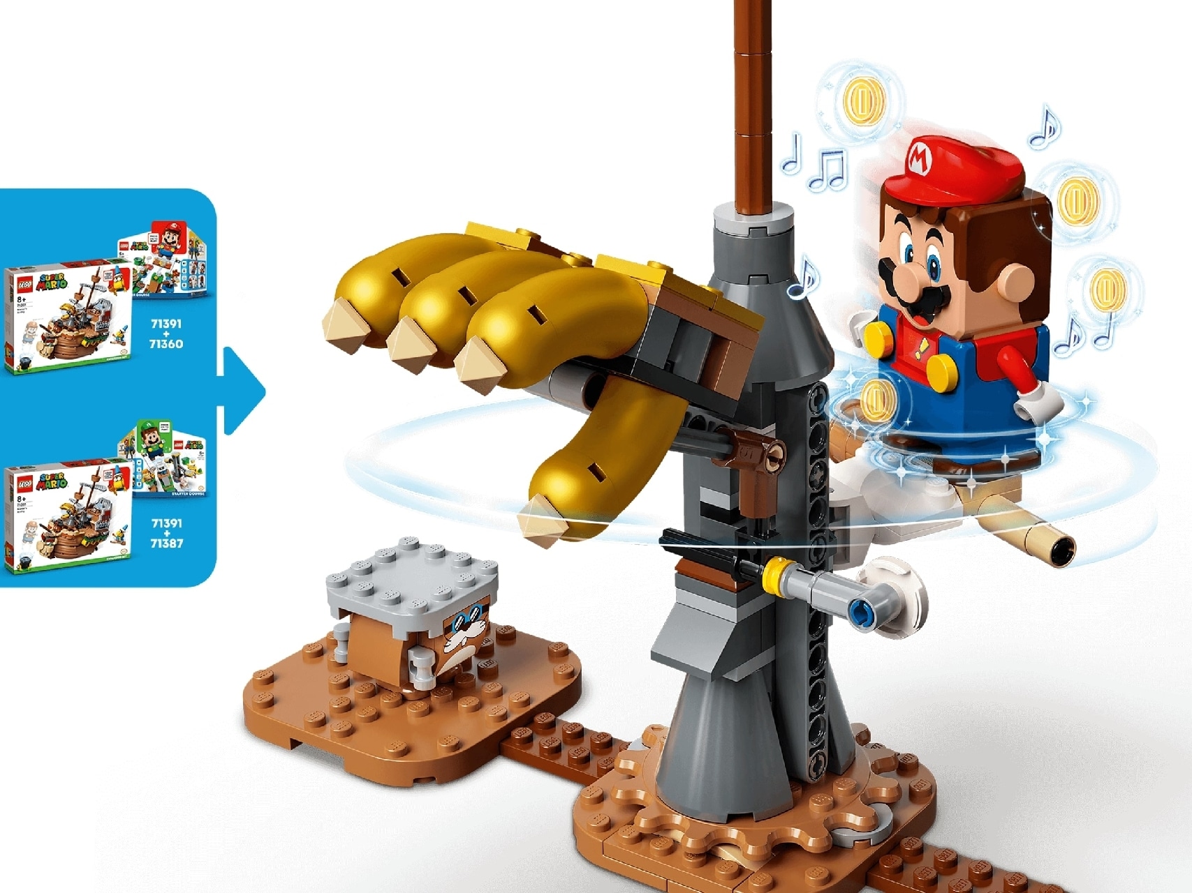 LEGO® Bowser’s Airship Expansion Set