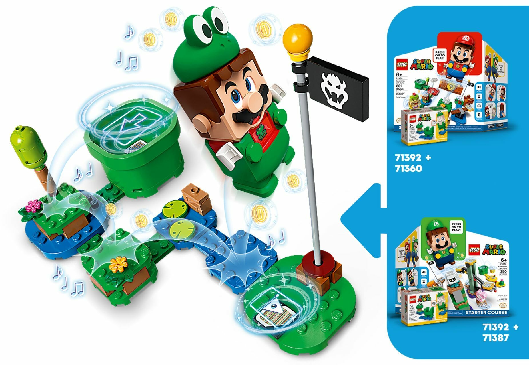 LEGO® Frog Mario Power-Up Pack