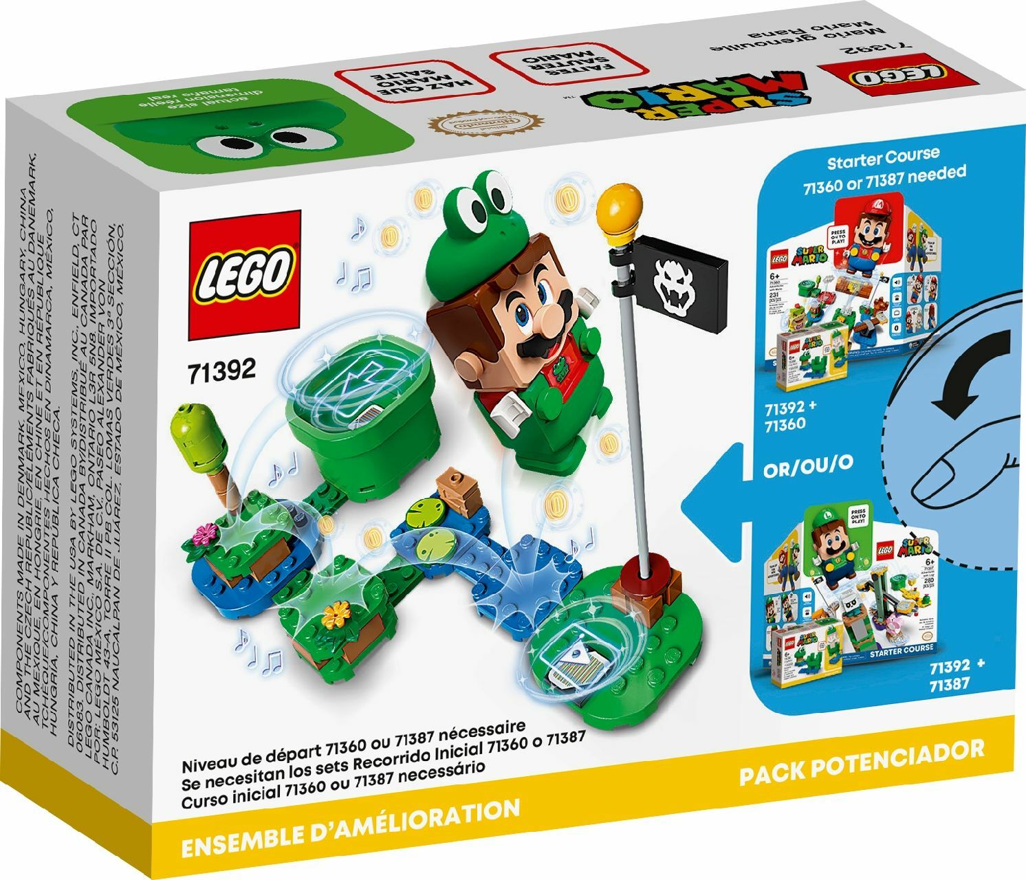 LEGO® Frog Mario Power-Up Pack