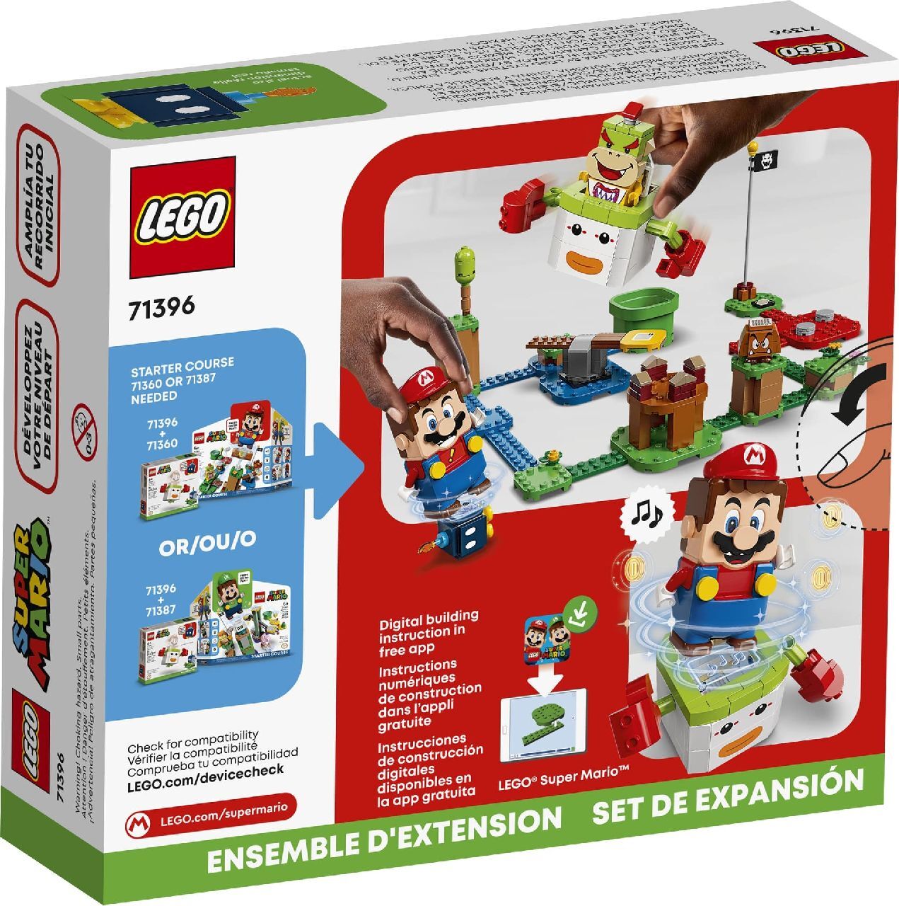 LEGO® Bowser Jr.'s Clown Car Expansion Set