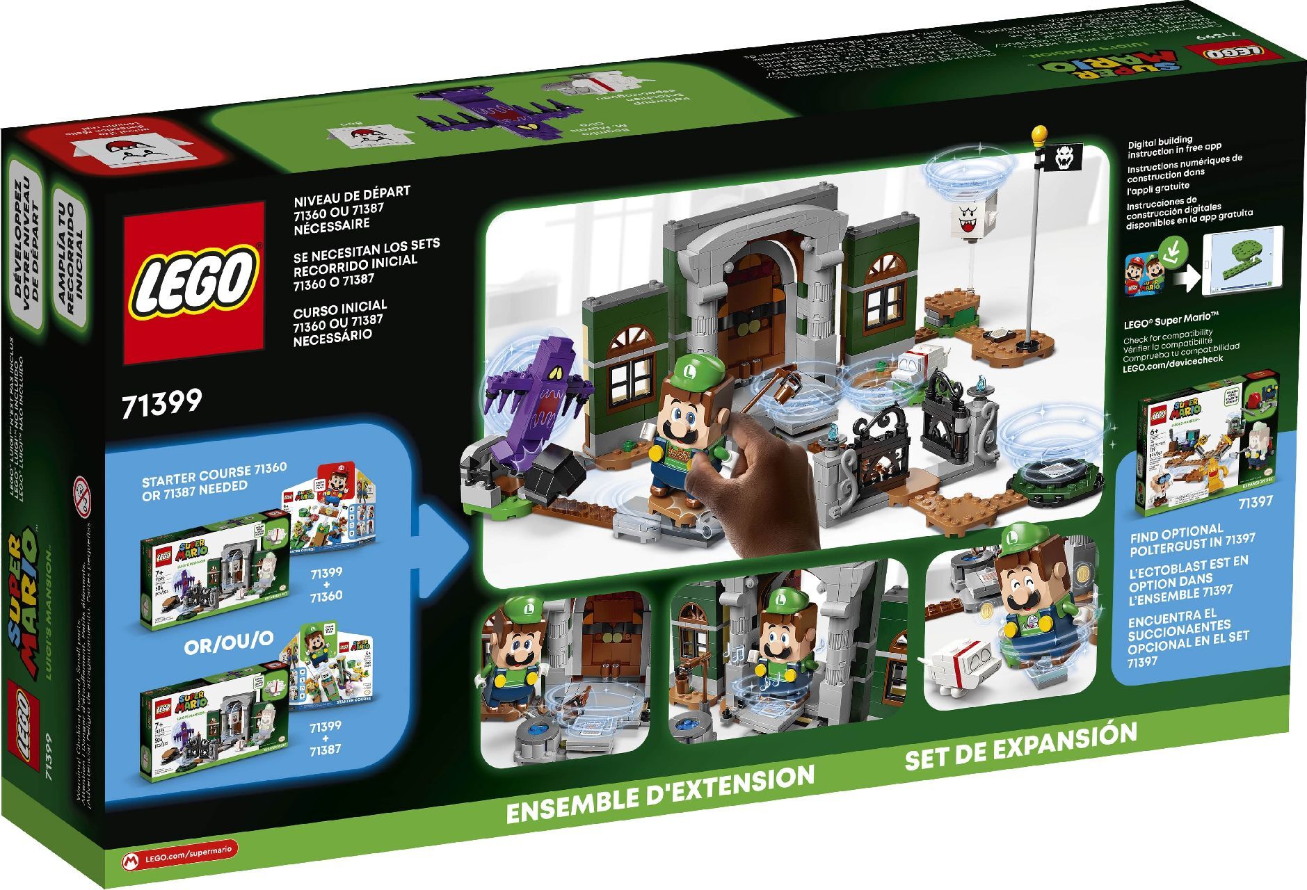 LEGO® Luigi’s Mansion™ Entryway Expansion Set