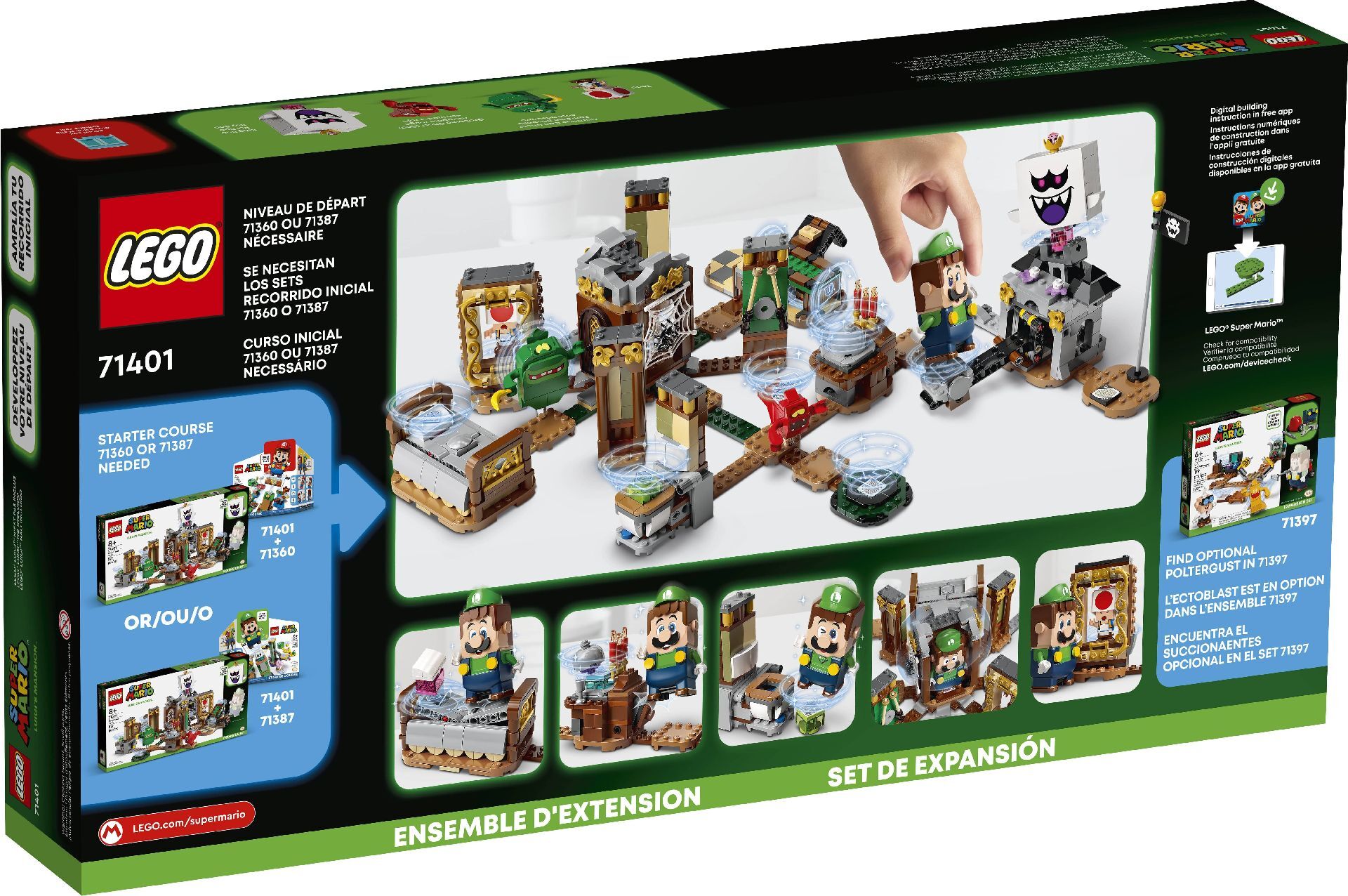 LEGO® Luigi’s Mansion™ Haunt-and-Seek Expansion Set