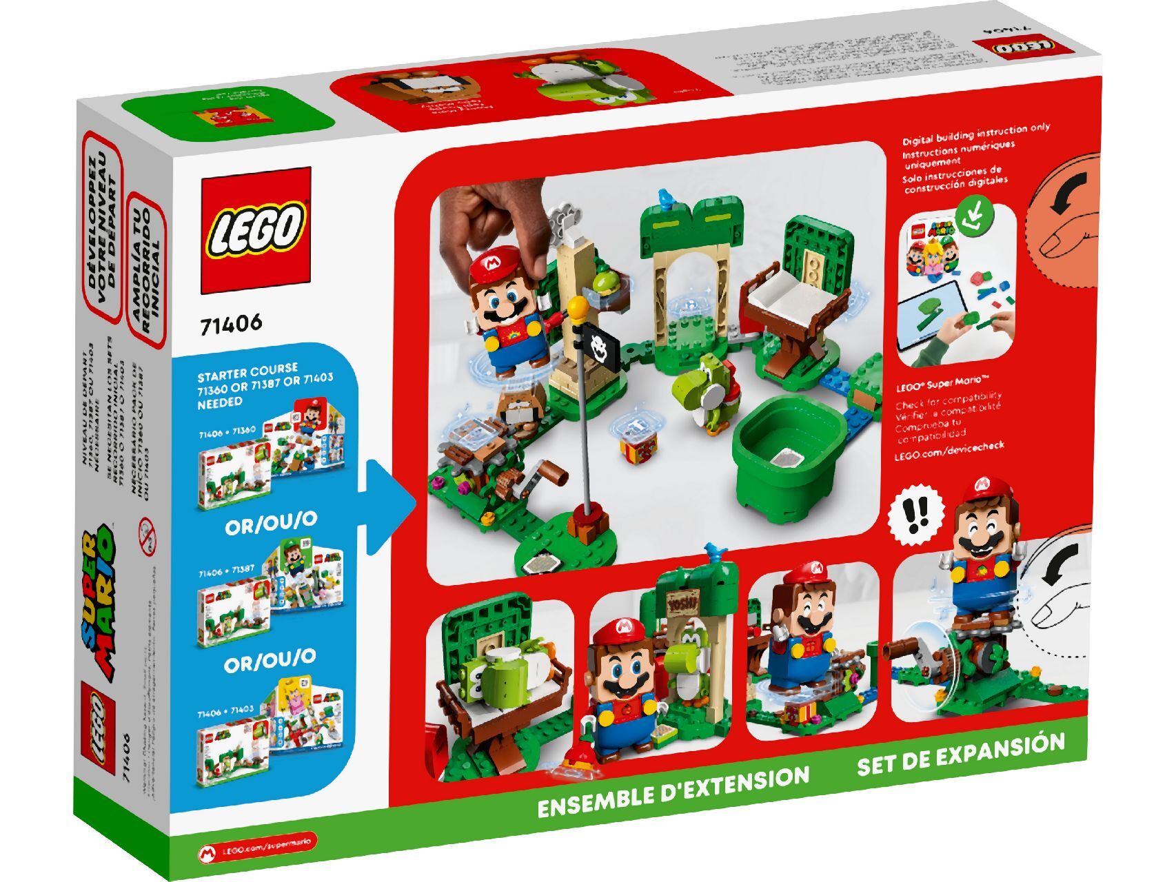LEGO® Yoshi’s Gift House Expansion Set