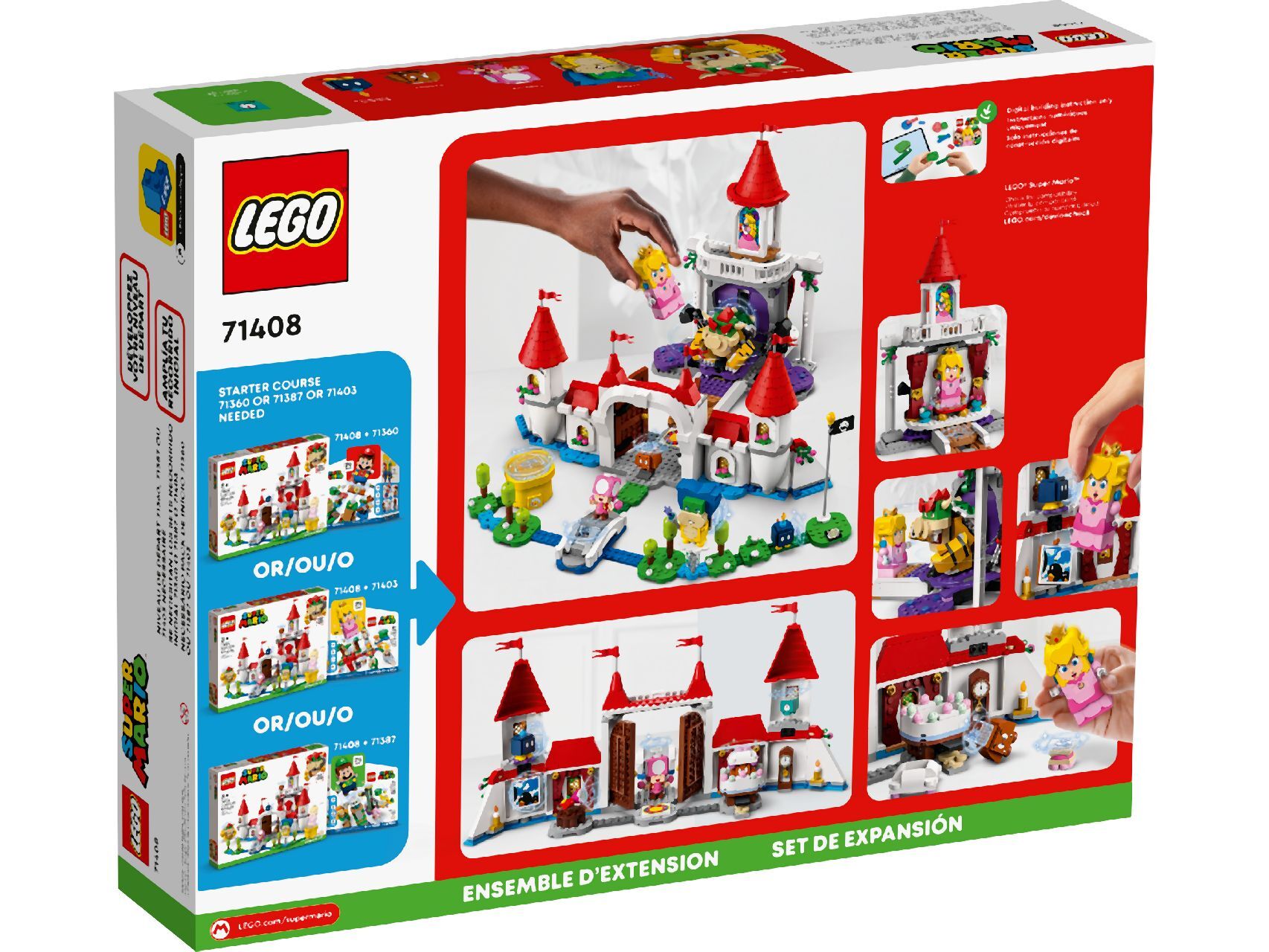 LEGO® Peach’s Castle Expansion Set