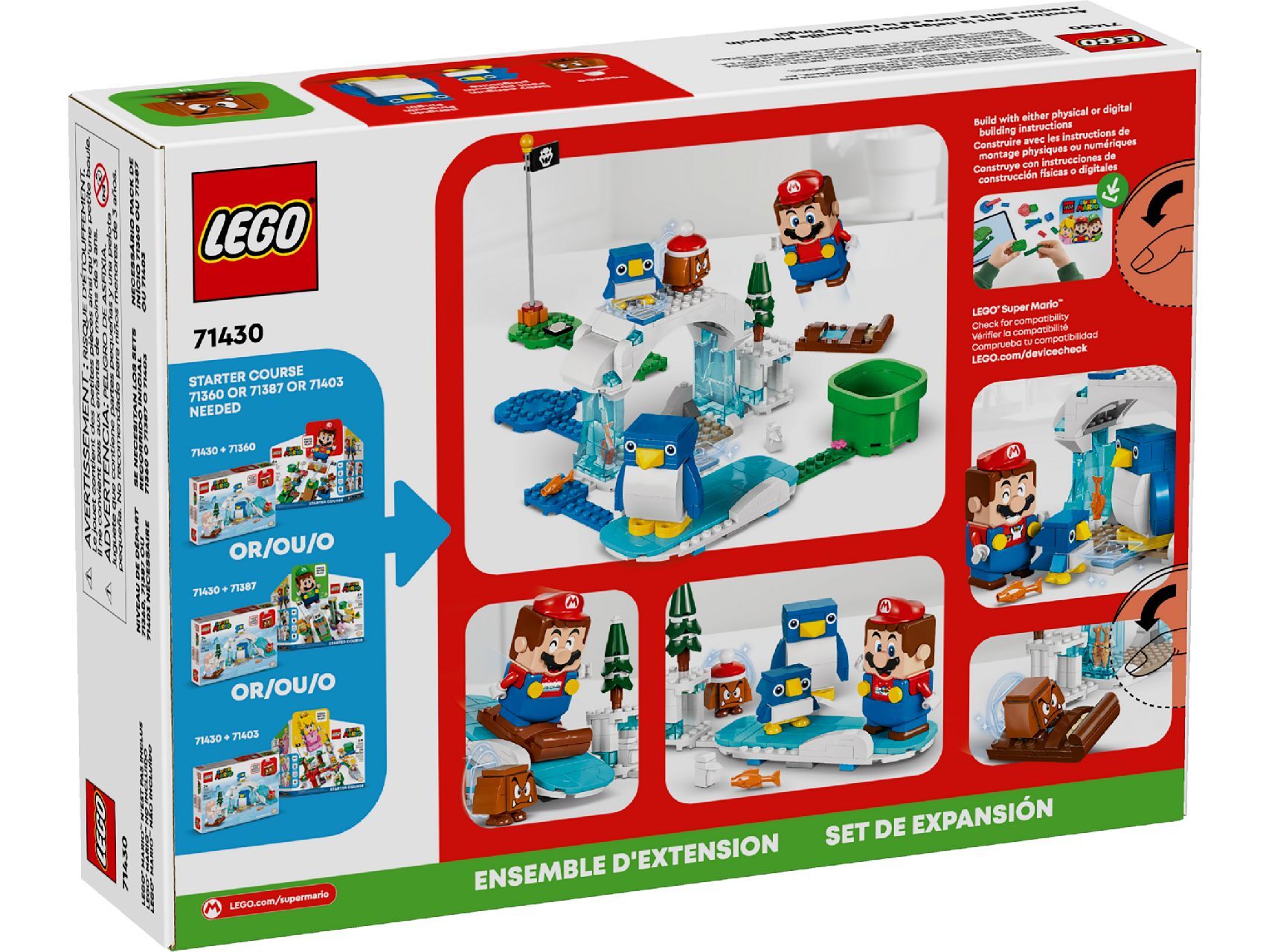 LEGO® Penguin Family Snow Adventure Expansion Set