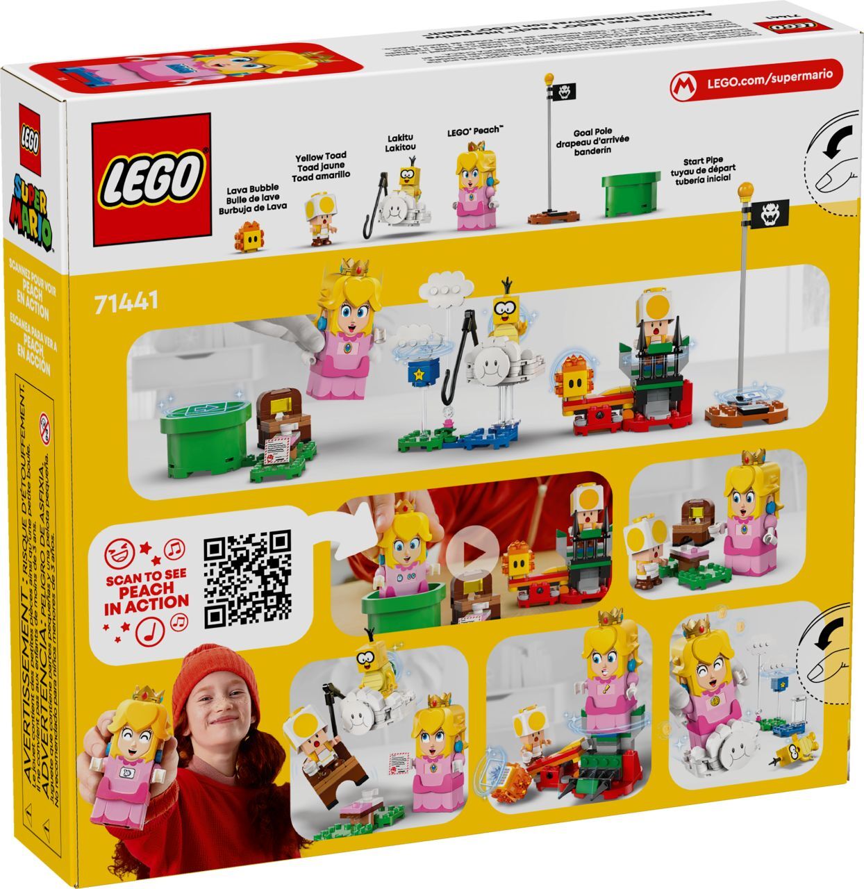 LEGO® Adventures with Interactive LEGO® Peach™