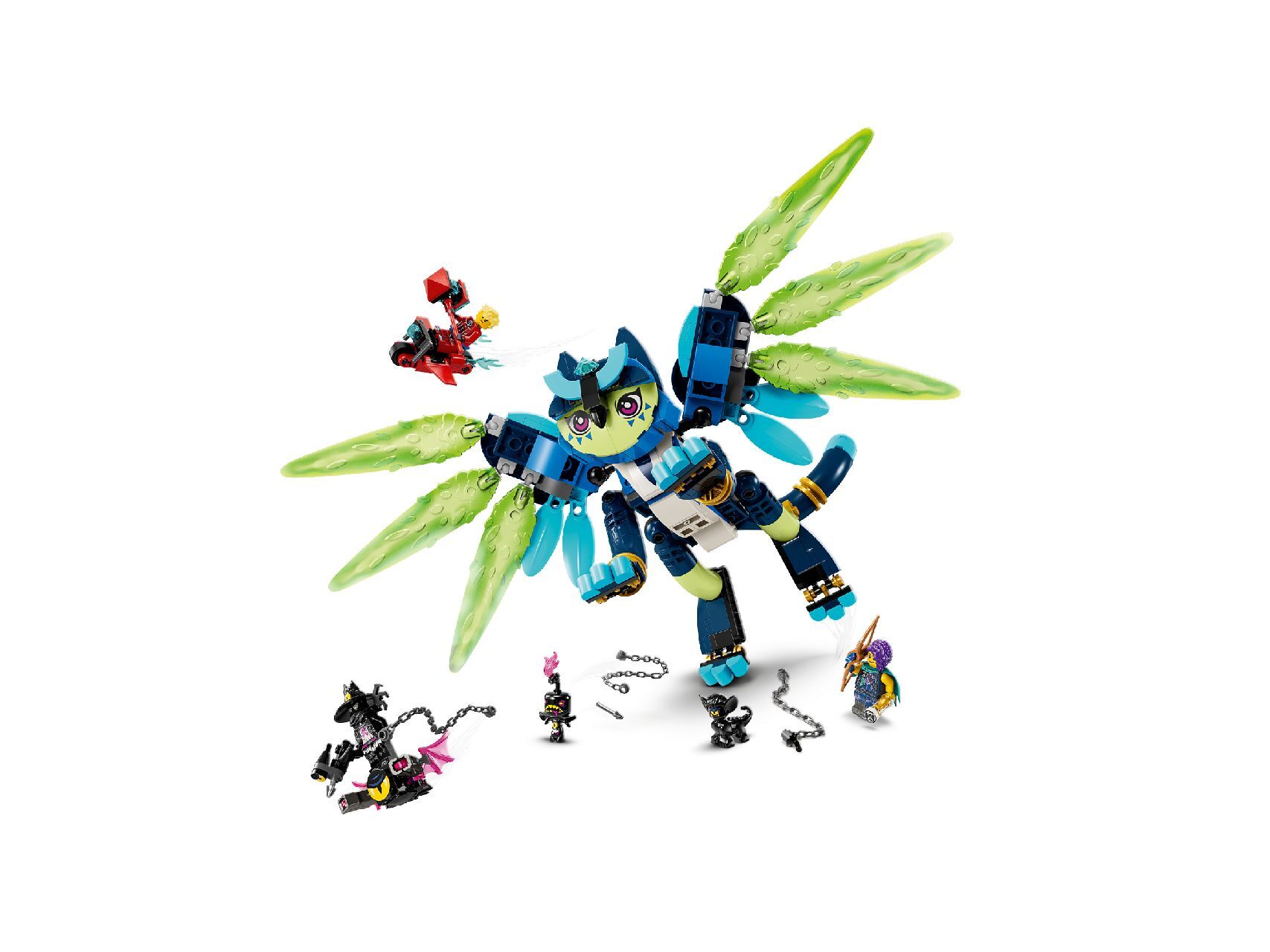 LEGO® Zoey and Zian the Cat-Owl