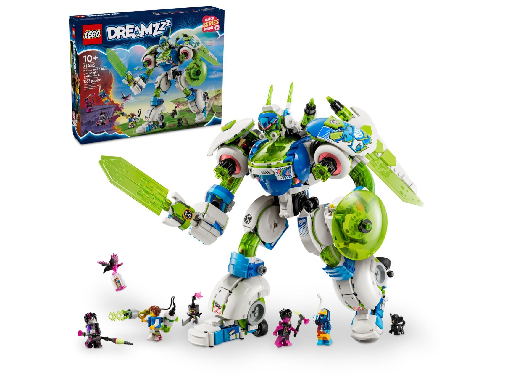 LEGO® Mateo and Z-Blob the Knight Battle Mech