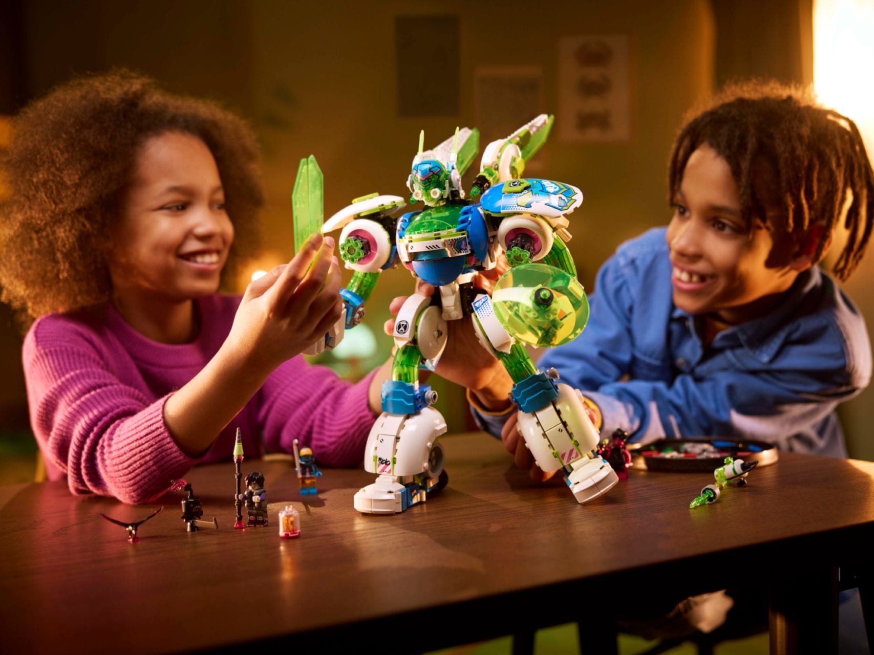 LEGO® Mateo and Z-Blob the Knight Battle Mech