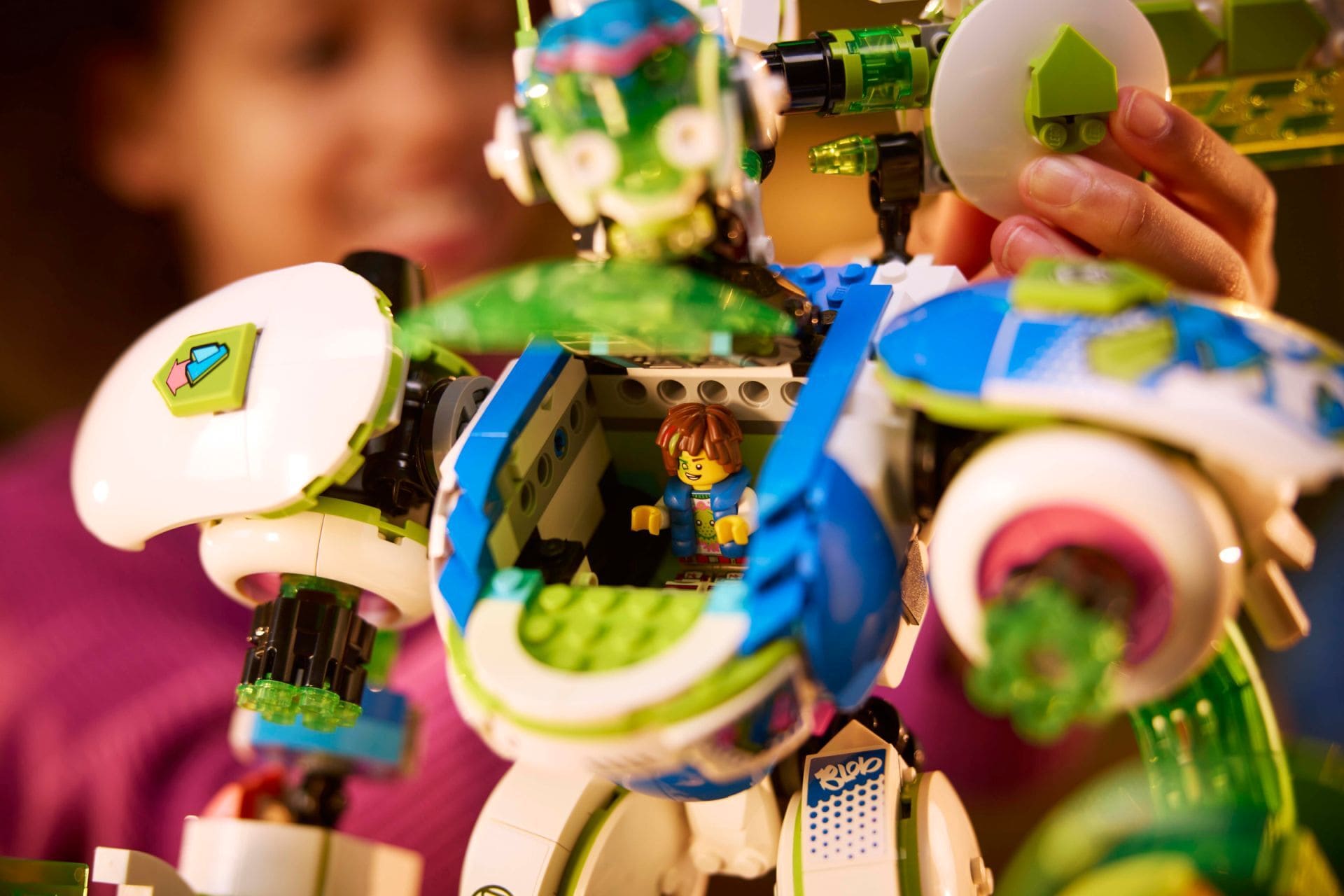 LEGO® Mateo and Z-Blob the Knight Battle Mech