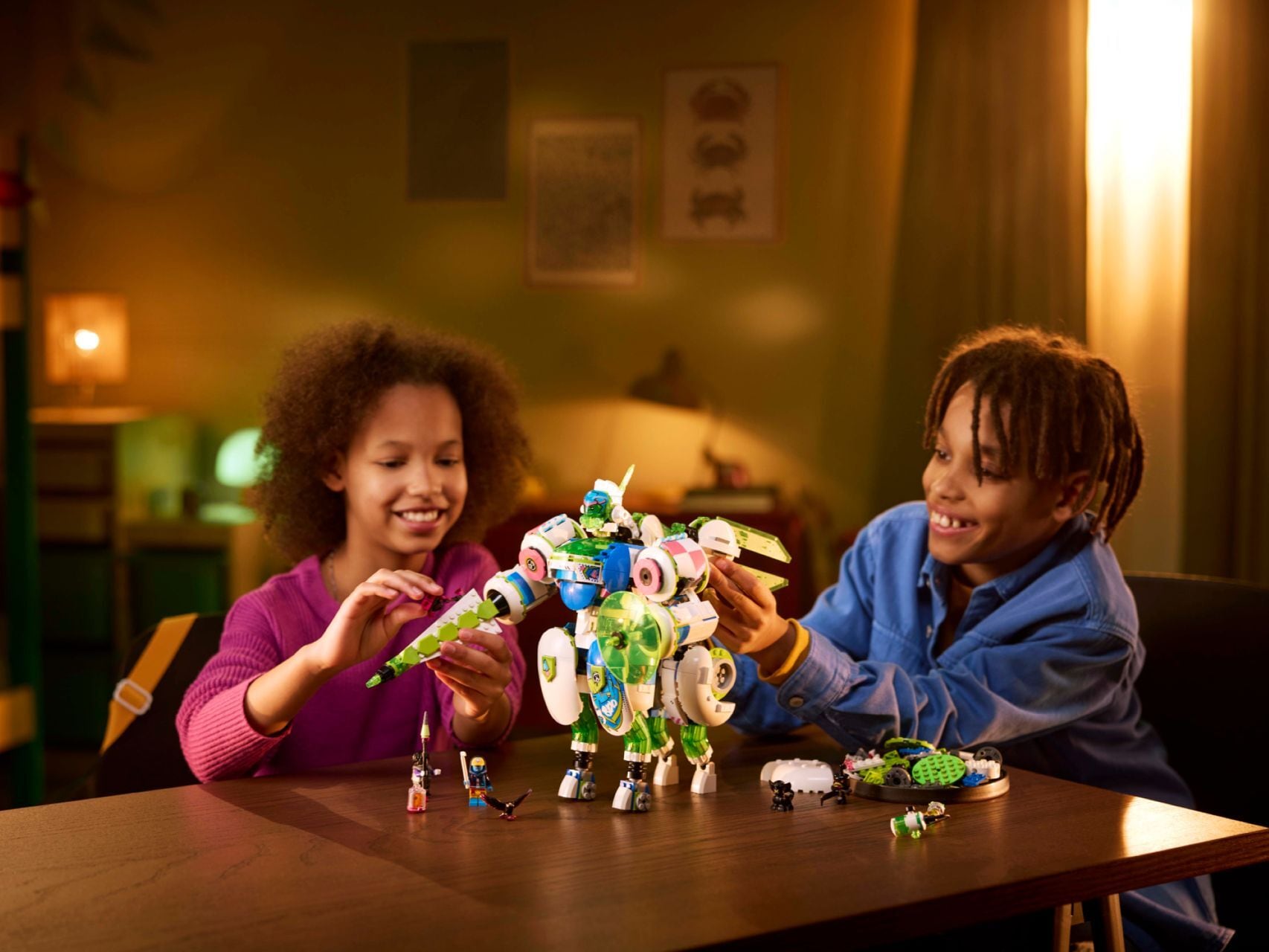 LEGO® Mateo and Z-Blob the Knight Battle Mech