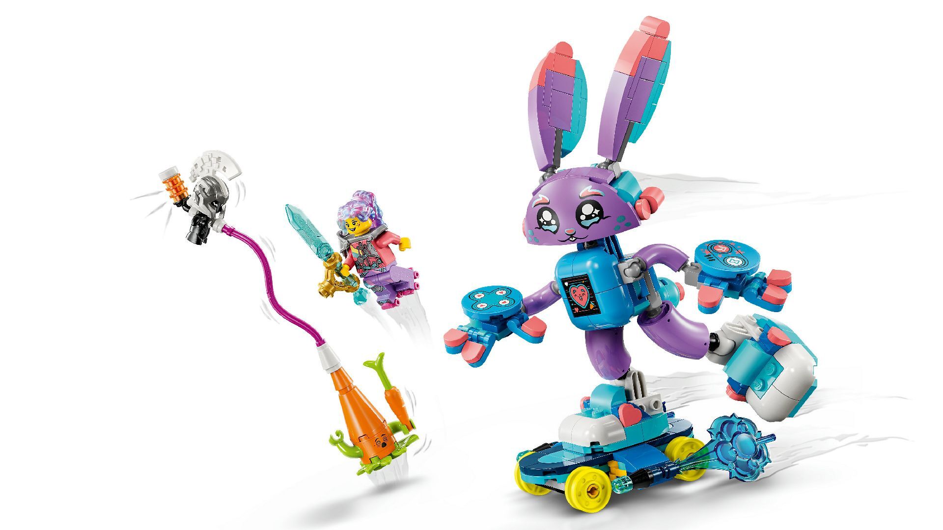 إزي وأرنب الألعاب بانشورو من LEGO®